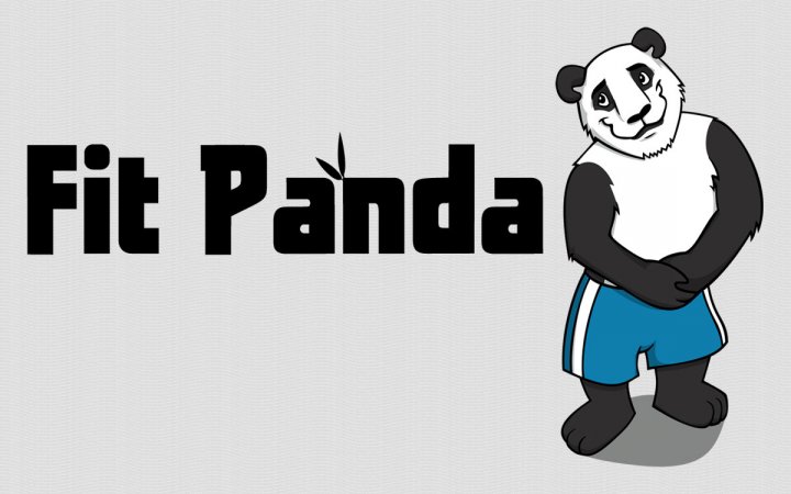 ... : Fit Panda : Fitness u0026 Nutrition Logo Design Orlando, FL : Fishpunt