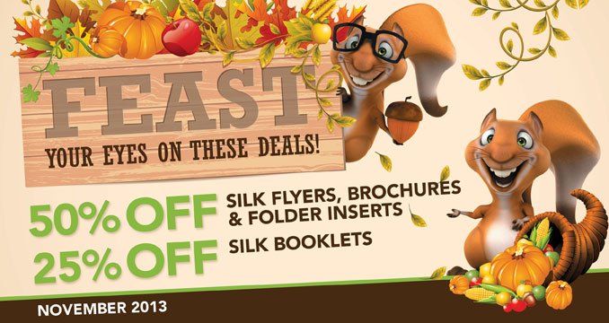 November 2013 Offer of the Month from printing.com November 2013 Offer of the Month from printing.com