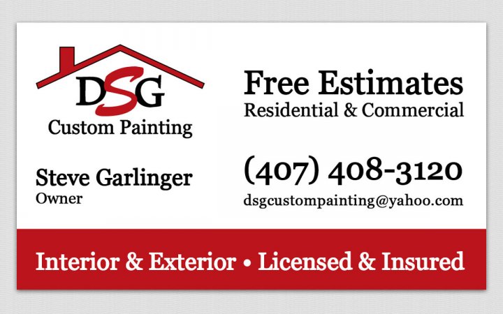 Project Dsg Custom Painting Company Business Card Previous Next Scope Painting Company Business Card